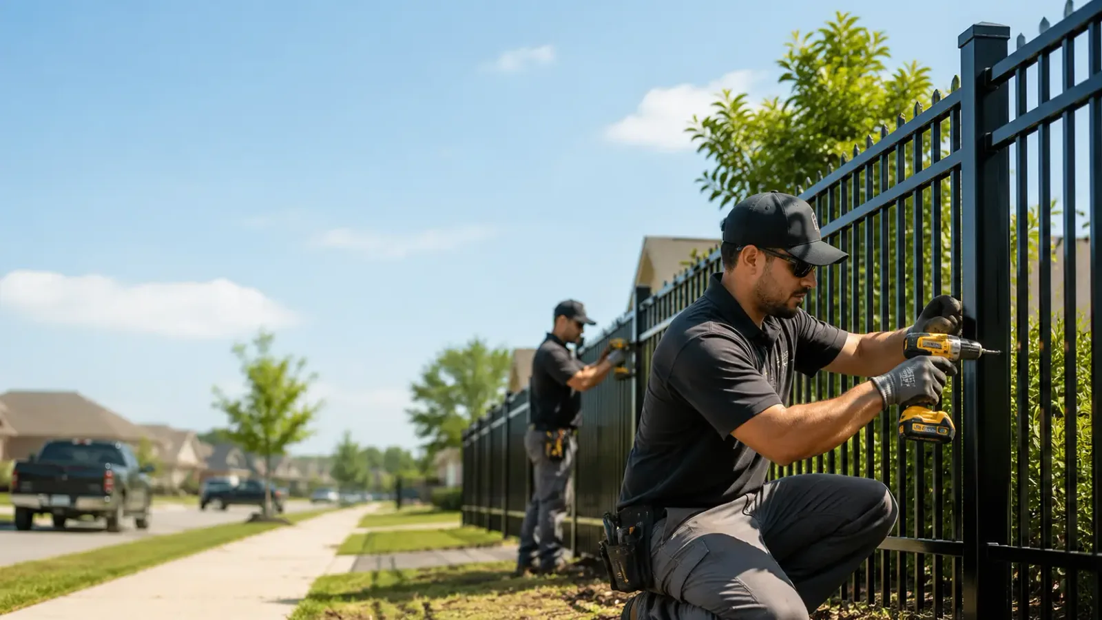 Metal Fence Installation in Hot Springs, AR